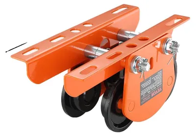 Image de Cric électrique à treuil, capacité de charge de 1 000 kg, modèle à double roue, 1 t