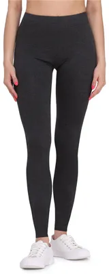 Produktbild von Bellivalini Damen Lange Leggings aus Viskose BLV50-147 (Dunkelmelange, L)