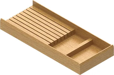 Produktbild von Messerblock Holz Messerhalter Sunny BxTxH 20x47x5cm Eiche massiv natur