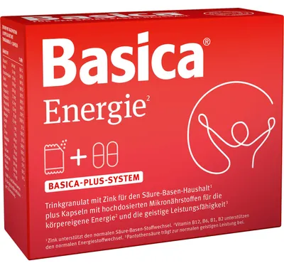 Produktbild von Basica Energie Trinkgranulat+Kapseln f.7 Tage Kpg. 1 P