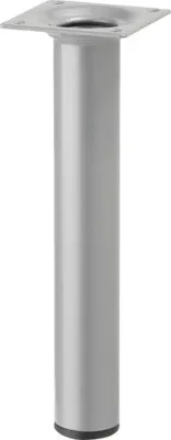 Produktbild von Tarrox Tischbein rund Ø 30 x 100 mm, silber