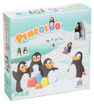 Produktbild von Blue Orange Pengoloo, Kartenspiel, Glücksspiel, 4 Jahr(e), 10 min, Familienspiel