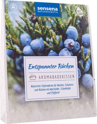 Produktbild von sensena Aromabadekissen Aromavlies Badezusatz Wellness Entspannter Rücken