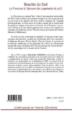 Produktbild von Beautés du Sud