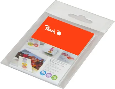 Obrázek produktu pro Peach PPR525-07, Lesklý, Credit Card (54x86mm), 25 kusů