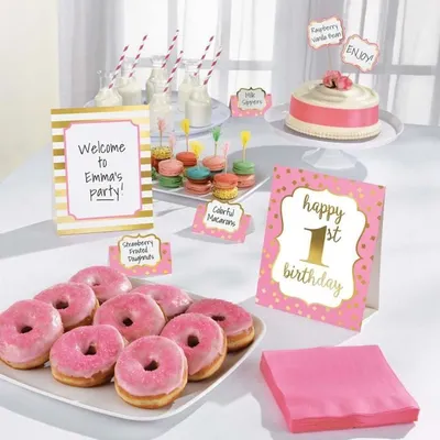 Produktbild von Amscan 410047, Papier, Pink, 6 Stück(e)