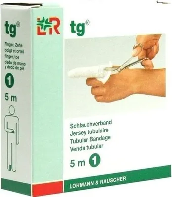 Obrázok produktu pre TG rúrkový obväz veľkosť 1 5 m biely 1 ks