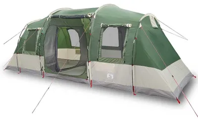 Productafbeelding van vidaXL Tunneltent voor 4 personen, groen, waterdicht