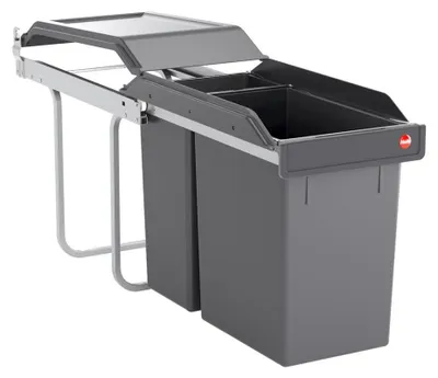 Produktbild von Hailo Abfallsammler 3650111 TA Swing A Tandem 24 + 7 Liter