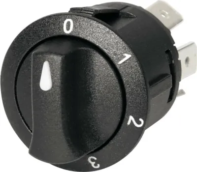 Produktbild von Lampa Rotationsschalter mit 4 Positionen - 12/24V - 10A