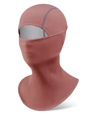 Produktbild von ROCKBROS Thermo-sensitive Balaclava Winter Sturmhaube Winddicht  Skimaske Warm Fleece Mask für Fahrrad, Ski Winter Outdoor Ziegelrot