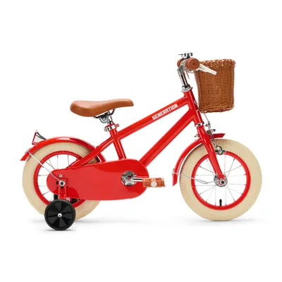 Image de Generation Retro 12 pouces Rouge – Vélo pour enfant avec panier