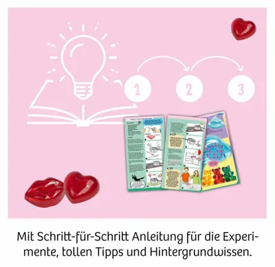 Produktbild von Fun Science Fruchtgummi-Labor Love & Hearts