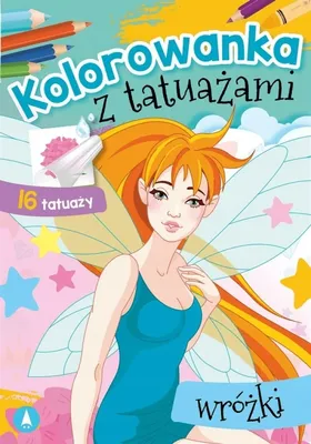 Zdjęcie produktu dla Kolorowanka z tatuazami Wrozki
