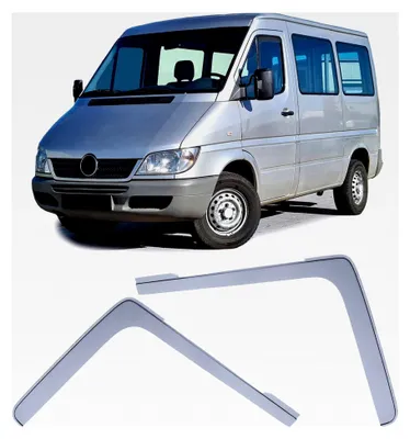 Produktbild von Windabweiser Regenschutz Schwarz für Mercedes Sprinter W901 - W905 (1995-2005)