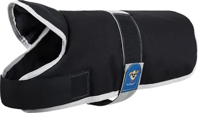 Produktbild von Knuffelwuff 13929-025, Hund, Mantel, Schwarz, Einfarbig, 500 mm