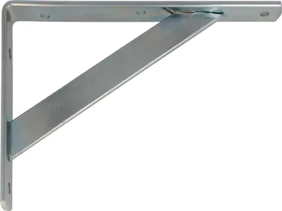 Produktbild von Amig Regalwinkel Edelstahl, 250x150 mm, verzinkt, max. 250 kg