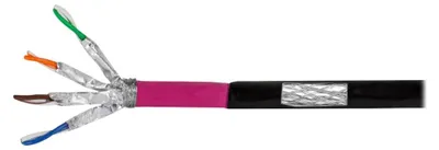 Imagen del producto de LogiLink Profesional CPV0081: Cable de instalación LogiLink, Categoría 7, S/FTP, LSZH, 50 metros