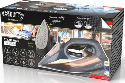 Immagine prodotto di Camry CR 5036 3400W black-copper steam iron