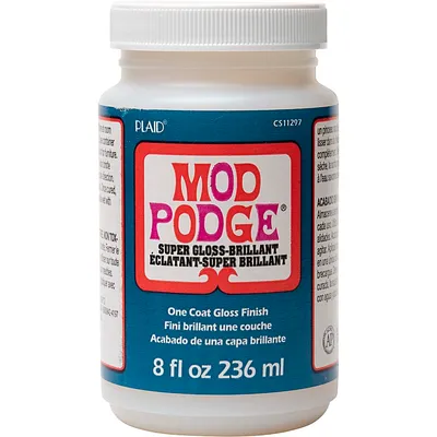 Produktbild von Mod Podge Super Gloss / Super-Hochglanz - Kleber / Versiegelung / Lack 236ml