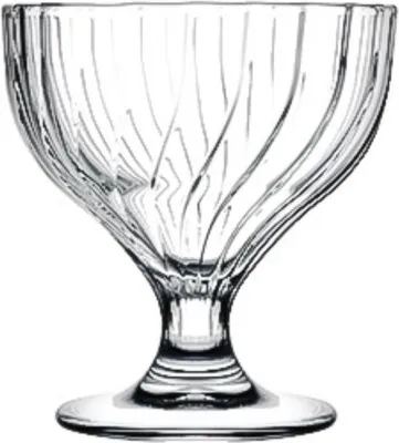 Image de Set élégant de 2 coupes à glace Parfait pour les desserts et les glaces
