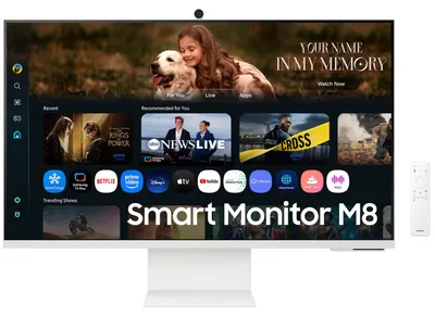 Obrázok produktu pre Samsung M80F, 81,3 cm (32"), 3840 x 2160 px, 4K Ultra HD, LCD, 4 ms, Biela