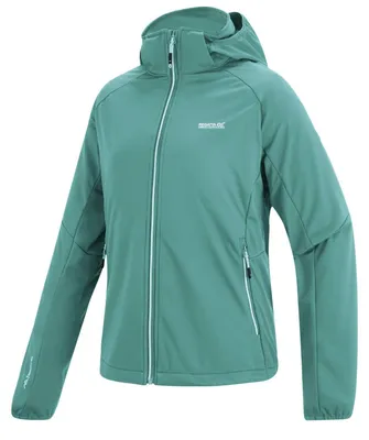 Zdjęcie produktu dla Kurtka softshellowa Regatta Bourda dla kobiet, kolor: Ivy Moss, rozmiar: 38