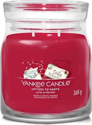 Obrázek produktu pro Yankee Candle Letters To Santa, Válec, Červená, 1 kusů