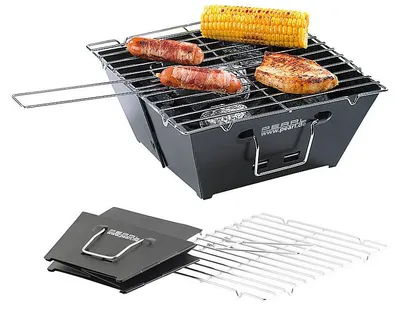 Image de Barbecue pliable plat à charbon
