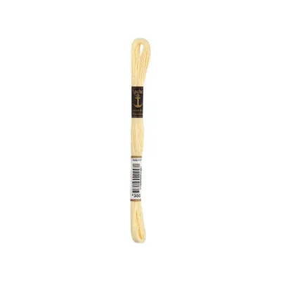 Produktbild von Anchor Sticktwist 4635000-00300 vanille Stickgarn, 100 % Baumwolle