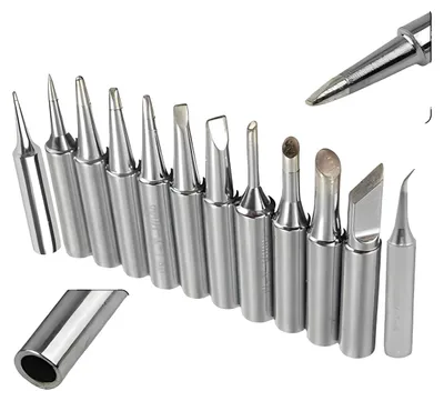 Obrázek produktu pro Sada hrotů pro pájení, materiál: měď, délka: 33 mm, průměr: 16 mm, vnitřní průměr: 4 mm, vnější průměr: 6 mm