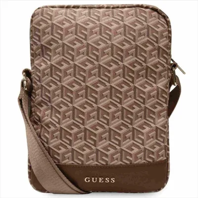 Produktbild von Guess Universelle Tasche Tragetasche Umhängetasche GCube Stripe Braun