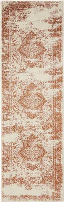 Image de Tapis Interiyou Suzuka Crème/Orange 2 80 x 240 cm