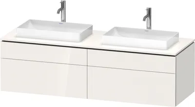 Produktbild von DURAVIT LC4873B22220000 Konsolen-WTU wh. L-Cube 550x1600x482m