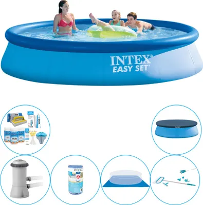 Obrázok produktu pre Bazén vrátane príslušenstva - Intex Easy Set Round 396x84 cm
