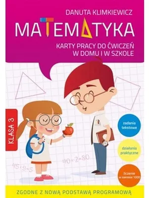 Imagen del producto de SKRZAT Matematyka Karty pracy d/ćwicz...Klasa 3 52223