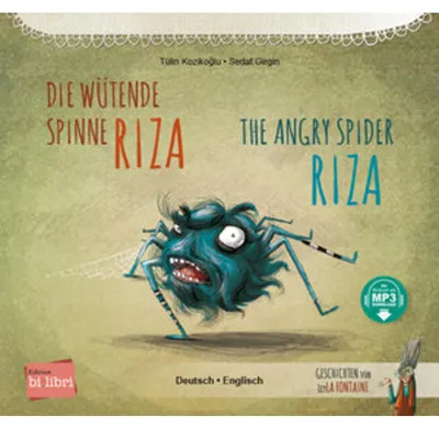 Produktbild von Die wütende Spinne Riza (Deutsch-Englisch)