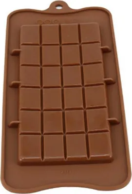Produktbild von Silikon Schokolade Formen, Brechbare Schokoladenformen Schokolade,Antihaft Schokoladenform in Lebensmittelqualität Süßigkeiten Protein Form
