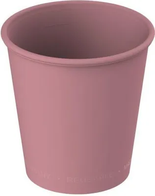 Produktbild von Mehrwegbecher rot 10,5 cm hoch wiederverwendbar spülmaschinengeeignet Modell 01934