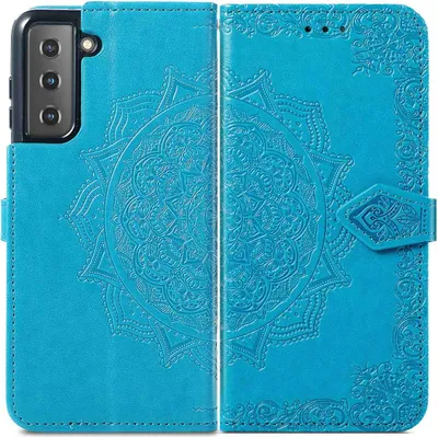 Obrázok produktu pre imoshion Mandala knižnica pre Samsung Galaxy S22 - tyrkysová