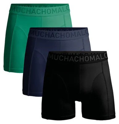 Produktbild von Muchachomalo Jungen Boxershorts – 3er Pack – Microfaser & Stretch – Leichte Sport-Unterwäsche – Größe 146/152 - MICROFIB1010-199J
