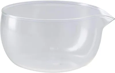 Image de Bol en verre transparent avec bec verseur, 350 ml, pour la cuisine