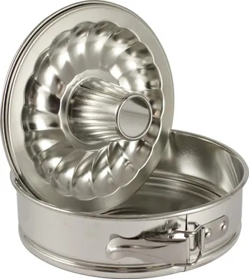 Productafbeelding van Zenker 62236 Mini springvorm met dubbele bodem van verzinkt staal, Ø 15,5 x 4,5 cm