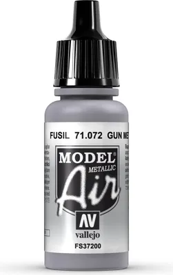 Zdjęcie produktu dla Burnished ( Metal ) 072 Vallejo Model Air 17ml Farba do aerografu