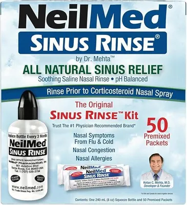 Immagine prodotto di Risciacquo sinusale, isotonico, flacone + 60 bustine