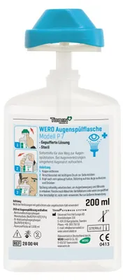 Produktbild von WERO Augenspülflasche Modell P7, 200 ml