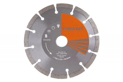 Produktbild von Diamanttrennscheibe FESTA 21315, Segment 150 x 2,6 x 22,2 mm
