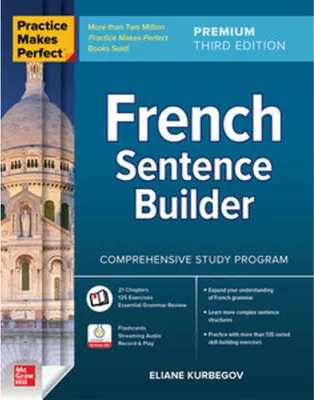 Image de Practice Makes Perfect: French Sentence Builder, Premium Third Edition