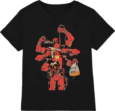 Obrázek produktu pro Deadpool - Tričko pro muže/dámy Uni RO10170 (S) (Black)