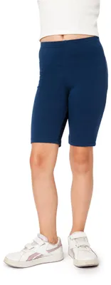 Produktbild von Bellivalini Mädchen Kurze Leggings aus Baumwolle BLV50-281 (Marineblau, 122)